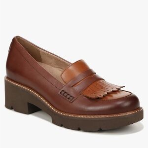 Naturalizer Brown Leather Loafers